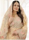 Embroidered Work Contemporary Style Saree - 1