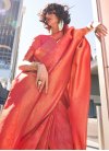 Handloom Silk Traditional Designer Saree For Ceremonial - 2