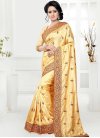 Embroidered Work Trendy Saree For Festival - 1