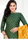 Art Silk Trendy Churidar Salwar Suit For Casual - 1
