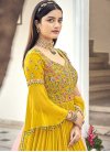 Faux Georgette Long Length Anarkali Salwar Suit For Ceremonial - 1