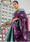 Poly Silk Woven Work Designer Traditional Saree - 1