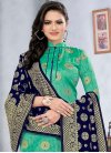 Art Silk Trendy Churidar Salwar Kameez - 1
