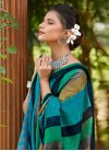 Jute Silk Designer Contemporary Style Saree For Casual - 1