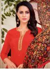 Chanderi Cotton Trendy Churidar Salwar Suit For Casual - 1