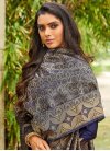 Art Silk Woven Work Traditional Designer Saree - 1
