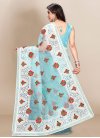 Organza Embroidered Work Trendy Classic Saree - 1