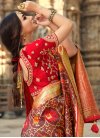 Red and Wine Designer Traditional Saree - 1