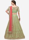 Raw Silk Trendy Designer Lehenga Choli For Bridal - 1