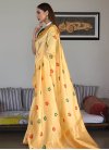 Poly Silk Woven Work Trendy Classic Saree - 2