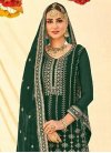 Bamberg Georgette Embroidered Work Designer Palazzo Salwar Suit - 1