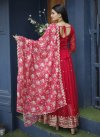Faux Georgette Floor Length Trendy Gown For Festival - 3