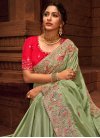 Silk Traditional Designer Saree For Bridal - 1