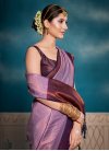 Woven Work Kanjivaram Silk Trendy Classic Saree - 1