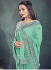 Faux Georgette Designer Traditional Saree For Ceremonial - 2