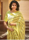 Embroidered Work Traditional Designer Saree For Ceremonial - 1