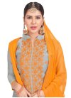 Embroidered Work Pant Style Classic Suit - 1
