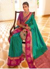 Woven Work Paithani Silk Trendy Classic Saree - 1