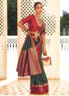 Paithani Silk Designer Contemporary Saree For Ceremonial - 1