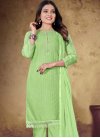 Embroidered Work Pant Style Designer Suit - 1
