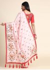 Crepe Silk Embroidered Work Contemporary Style Saree - 2