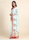 Crepe Silk Designer Traditional Saree For Ceremonial - 1