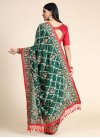 Vichitra Silk Embroidered Work Designer Traditional Saree - 2