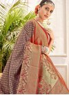 Art Silk Contemporary Style Saree For Ceremonial - 1