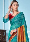 Faux Georgette Contemporary Style Saree For Ceremonial - 1