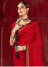 Chiffon Designer Traditional Saree - 1