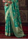 Woven Work Banarasi Silk Designer Traditional Saree - 3