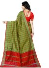 Cotton Silk Designer Traditional Saree - 2