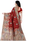 Art Silk Designer Traditional Saree For Ceremonial - 2