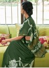 Linen Traditional Designer Saree - 1