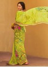 Faux Georgette Traditional Designer Saree For Ceremonial - 1