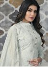 Chanderi Silk Pant Style Designer Salwar Kameez For Ceremonial - 1
