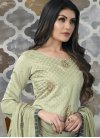 Chanderi Silk Pant Style Designer Salwar Kameez - 1