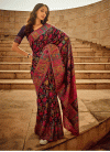 Woven Work Traditional Designer Saree - 1