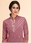 Cotton Blend Readymade Designer Salwar Suit - 1