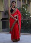 Vichitra Silk Designer Traditional Saree - 2