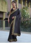 Vichitra Silk Traditional Designer Saree For Casual - 2