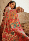 Handloom Silk Designer Contemporary Style Saree For Ceremonial - 1