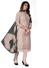 Digital Print Work Chanderi Silk Pant Style Salwar Suit - 2