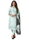 Digital Print Work Pant Style Salwar Suit - 1