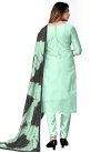Chanderi Silk Pant Style Salwar Kameez - 2
