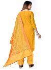 Woven Work Pant Style Classic Salwar Suit - 2