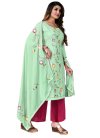 Embroidered Work Trendy Palazzo Salwar Suit - 1