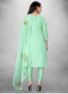 Silk Blend Trendy Churidar Salwar Suit - 2