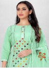 Silk Blend Trendy Churidar Salwar Suit - 3