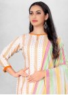 Cotton Blend Readymade Churidar Salwar Suit For Casual - 3